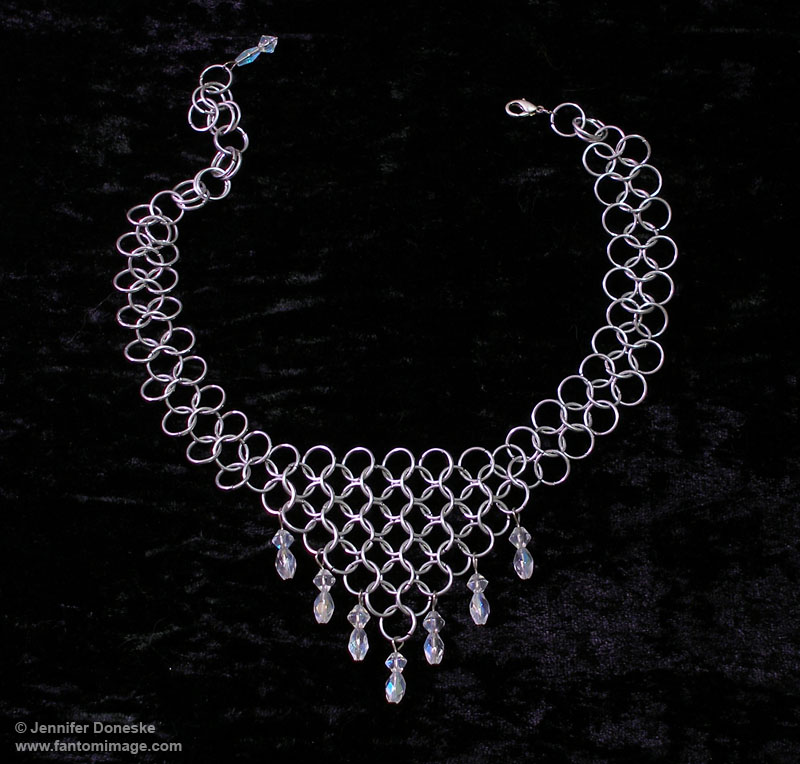 chainmail choker necklace