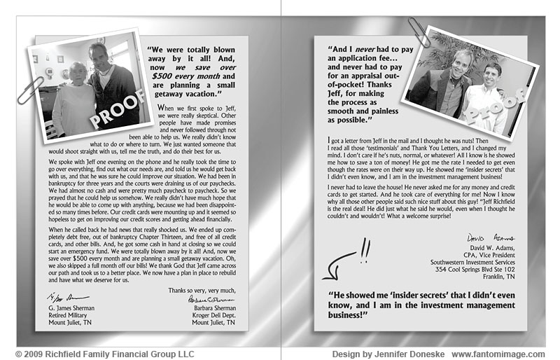 booklet tabloid graphic design page layout